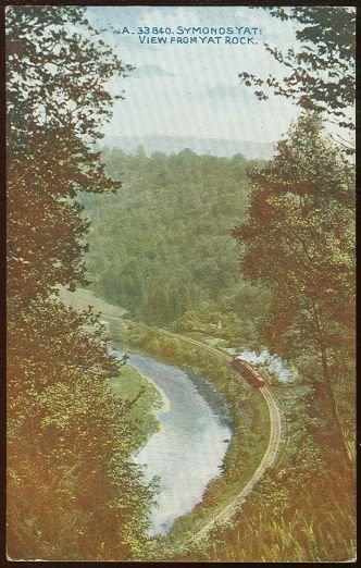 SYMONDS YAT, VIEW FROM YAT ROCK, UNITED KINGDOM