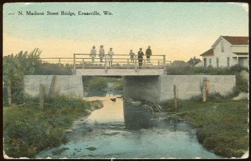 N. MADISON STREET BRIDGE, EVANSVILLE, WISCONSIN