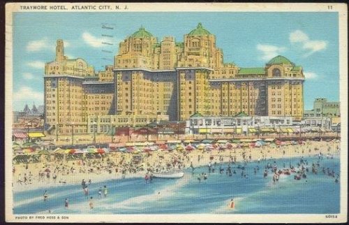 TRAYMORE HOTEL, ATLANTIC CITY, NEW JERSEY