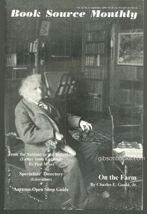 BOOK SOURCE MONTHLY MAGAZINE SEPTEMBER 1996