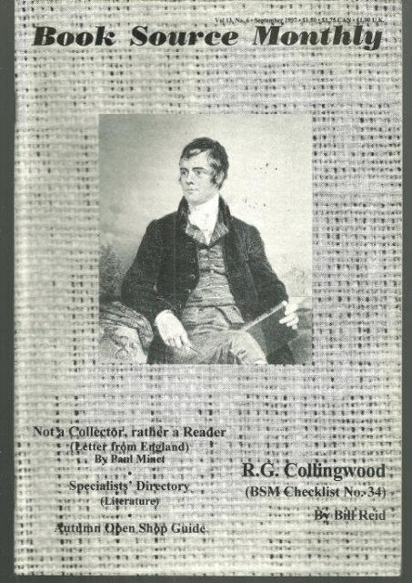 BOOK SOURCE MONTHLY MAGAZINE SEPTEMBER 1997
