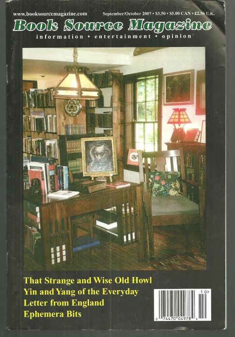 BOOK SOURCE MAGAZINE SEPTEMBER/OCTOBER 2007