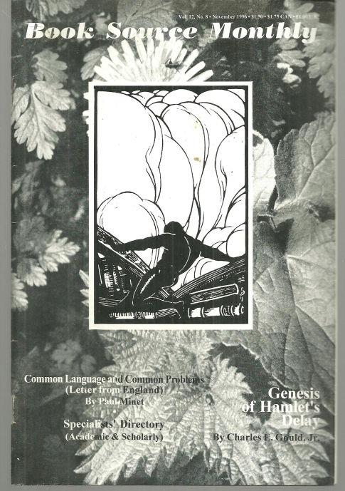 BOOK SOURCE MONTHLY MAGAZINE NOVEMBER 1996