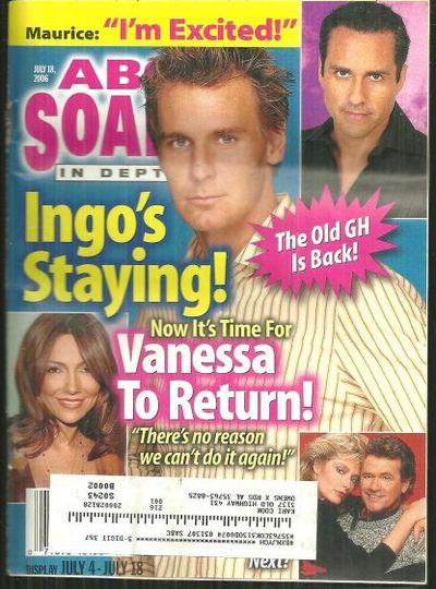 ABC SOAPS IN DEPTH MAGAZINE JULY 18, 2006