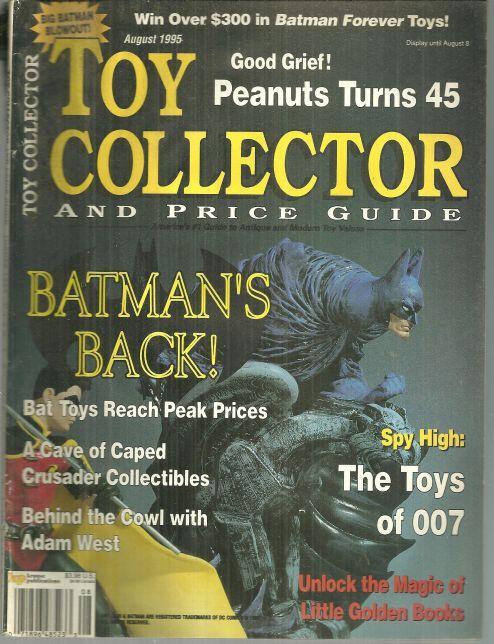 TOY COLLECTOR MAGAZINE AND PRICE GUIDE AUGUST 1995