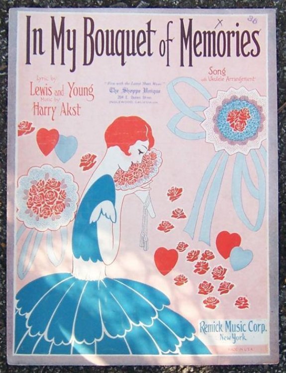 IN MY BOUQUET OF MEMORIES SONG WITH UKULELE ARRANGEMENT