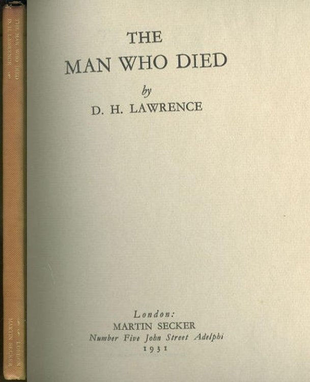 MAN WHO DIED