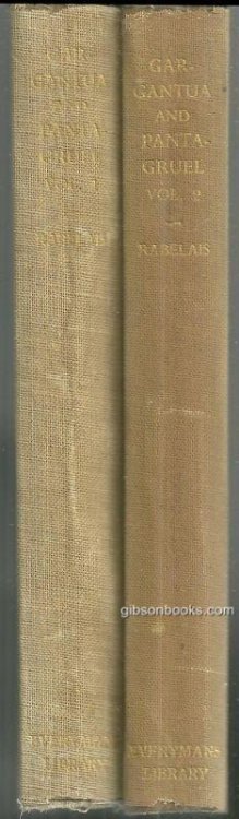 GARGANTUA AND PANTAGRUEL Two Volumes