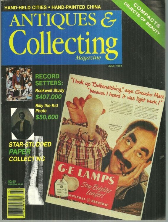 ANTIQUES AND COLLECTING MAGAZINE JULY 1994