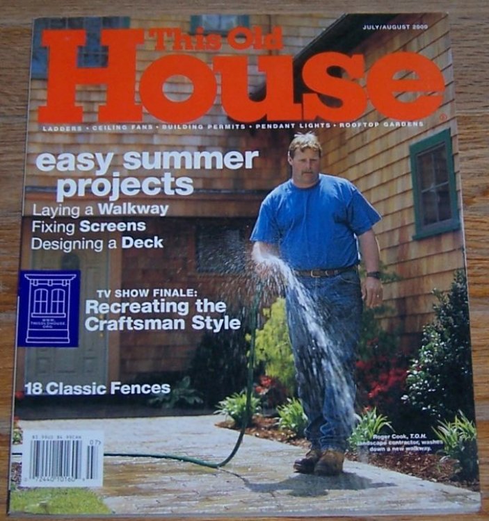 THIS OLD HOUSE MAGAZINE JULY/AUGUST 2000