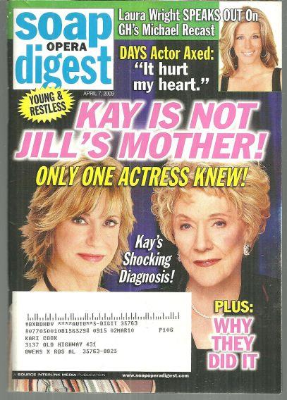 SOAP OPERA DIGEST APRIL 7, 2009