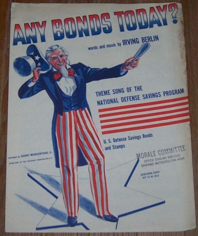 ANY BONDS TODAY