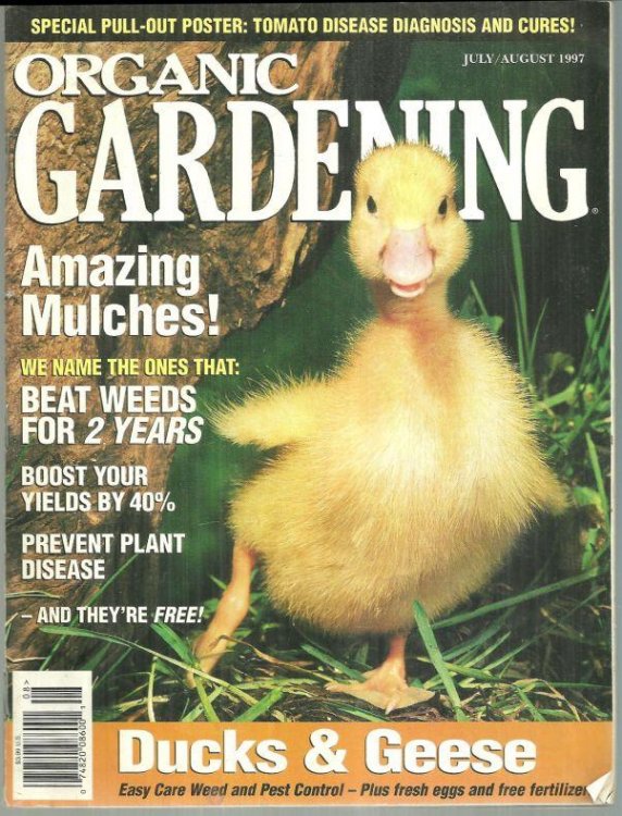 ORGANIC GARDENING MAGAZINE JULY/AUGUST 1997