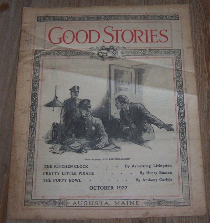 GOOD STORIES MAGAZINE OCTOBER 1927