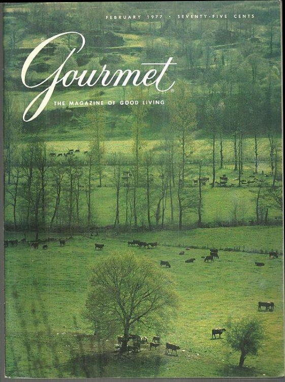 GOURMET MAGAZINE FEBRUARY 1977 The Magazine of Good Living