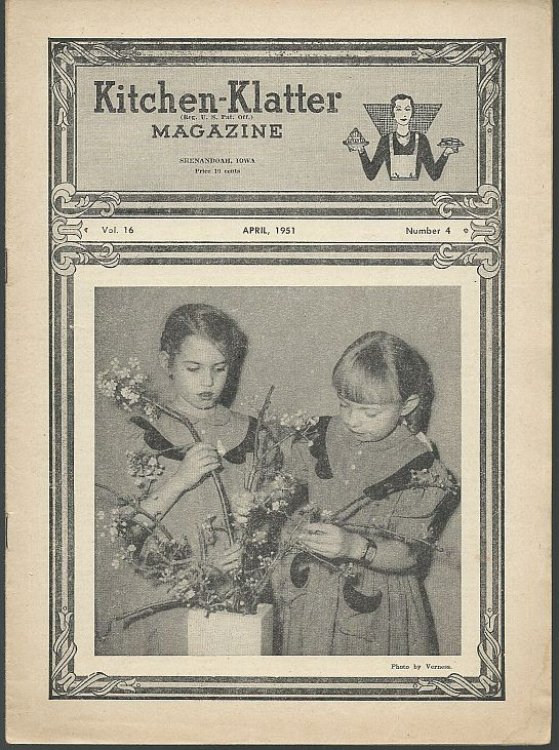 KITCHEN KLATTER MAGAZINE APRIL 1951