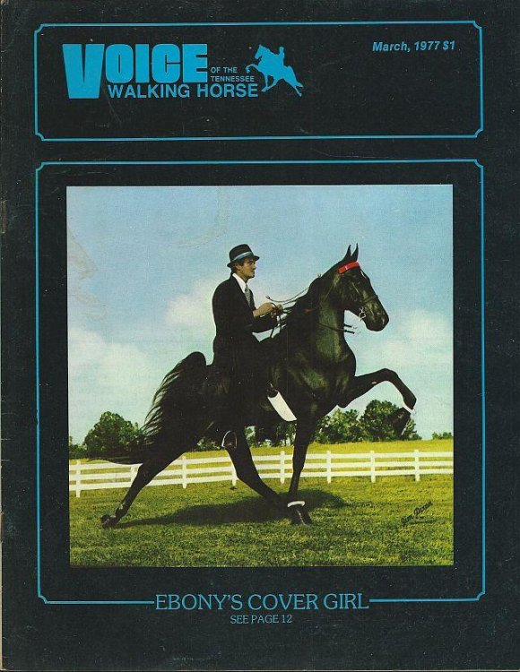 VOICE OF THE TENNESSEE WALKING HORSE MAGAZINE MARCH 1977