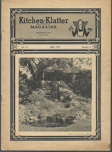 KITCHEN KLATTER MAGAZINE JUNE 1949
