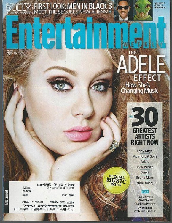 ENTERTAINMENT WEEKLY MAGAZINE APRIL 13, 2012