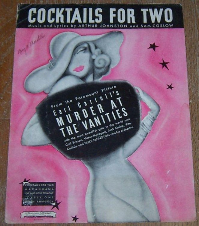 COCKTAILS FOR TWO