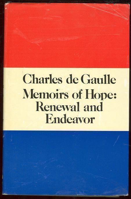 MEMOIRS OF HOPE Renewal and Endeavor