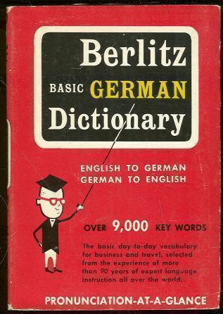 BERLITZ BASIC GERMAN DICTIONARY