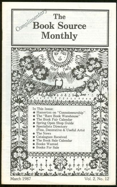 BOOK SOURCE MONTHLY MAGAZINE MARCH 1987