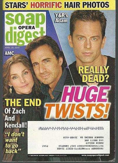 SOAP OPERA DIGEST APRIL 20, 2010