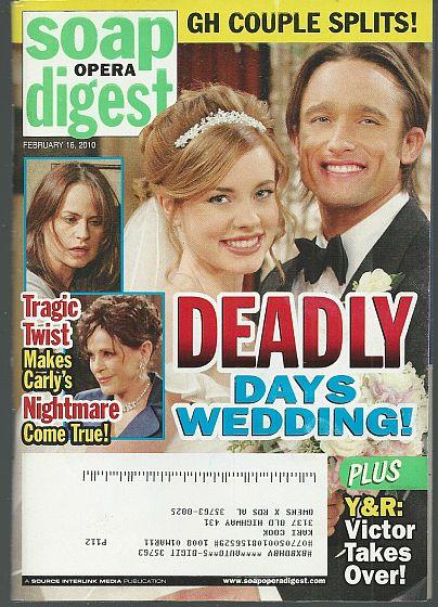 SOAP OPERA DIGEST FEBRUARY 16, 2010