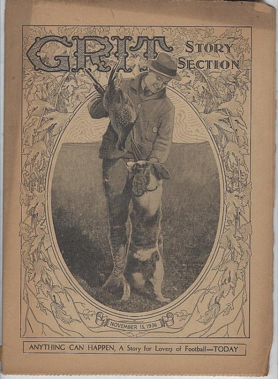 GRIT STORY SECTION NOVEMBER 15, 1936