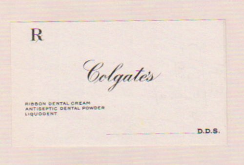 Image for Colgate's Ribbon Dental Cream Colgate's Ribbon Dental Cream