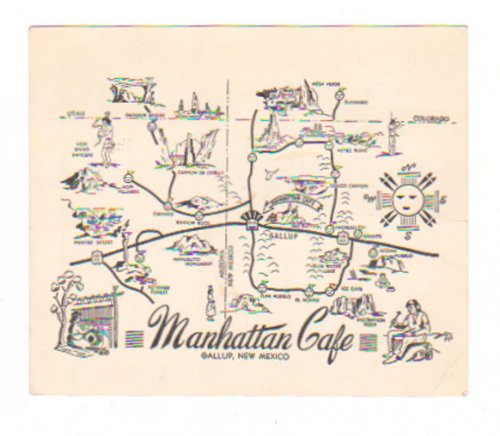 Image for Manhattan Cafe : Gallup, New Mexico Manhattan Cafe : Gallup, New Mexico