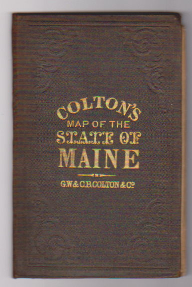 Image for Colton's Map of the State of Maine, 1874 : Township Map of the State of Maine with Adjoining Portions of Canada and New Brunswick, 1874 Colton's Map of the State of Maine, 1874 : Township Map of the State of Maine with Adjoining Portions of Canada and New Brunswick, 1874