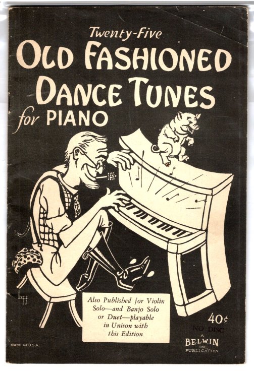 Image for Twenty-Five Old Fashioned Dance Tunes for Piano Twenty-Five Old Fashioned Dance Tunes for Piano
