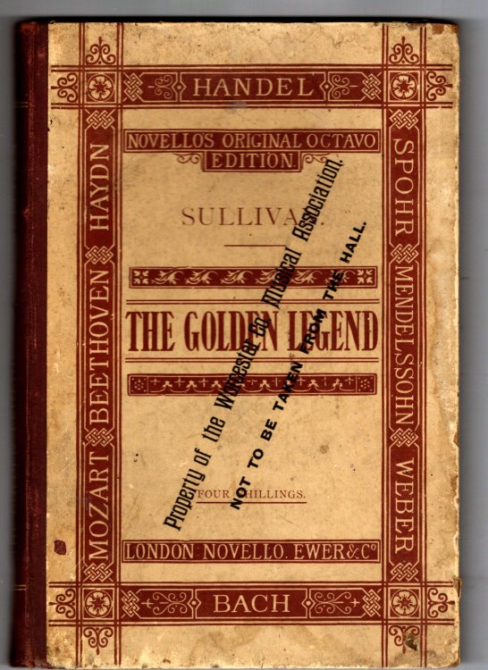 Image for Golden Legend, the : A Cantata by Arthur Sullivan Golden Legend, the : A Cantata by Arthur Sullivan