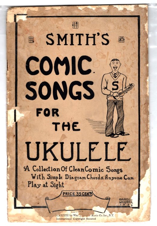 Image for Smith's Comic Songs for the Ukulele : A Collection of Clean Comic Songs with Simple Diagram Chords Anyone Can Play at Sight Smith's Comic Songs for the Ukulele : A Collection of Clean Comic Songs with Simple Diagram Chords Anyone Can Play at Sight