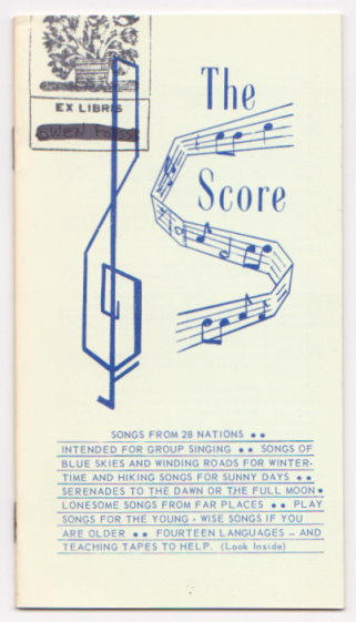 Image for Score, the : Songs from 28 Nations Score, the : Songs from 28 Nations