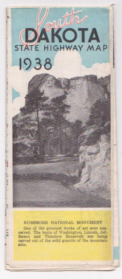 Image for South Dakota State Highway Map : 1938 South Dakota State Highway Map : 1938