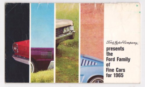Image for Ford Motor Company Presents : The Ford Family of Fine Cars for 1965 Ford Motor Company Presents : The Ford Family of Fine Cars for 1965