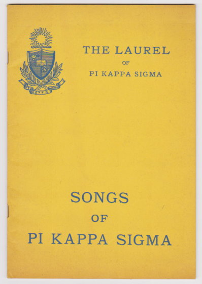 Image for Laurel of Pi Kappa Sigma, the : Song Book Number Laurel of Pi Kappa Sigma, the : Song Book Number