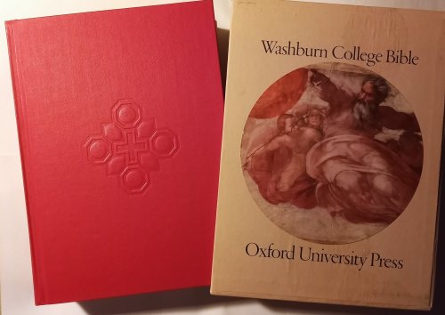 Image for Washburn College Bible : Oxford Edition, Holy Bible, King James Text, Modern Phrased Version Washburn College Bible : Oxford Edition, Holy Bible, King James Text, Modern Phrased Version