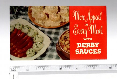 Image for More Appeal in Every Meal : With Glaser Derby Sauces More Appeal in Every Meal : With Glaser Derby Sauces