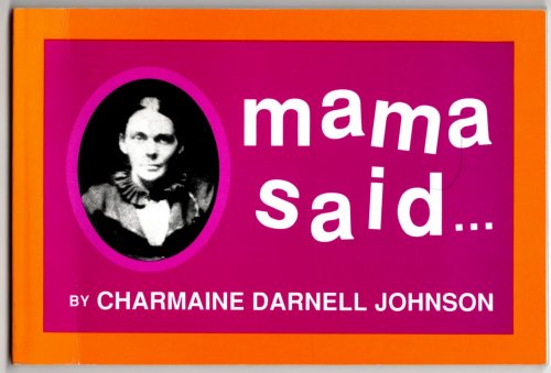 Image for Mama Said : A Collection of Common Epigrams Mama Said : A Collection of Common Epigrams