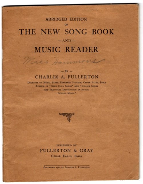 Image for Abridged Edition of the New Song Book and Music Reader Abridged Edition of the New Song Book and Music Reader