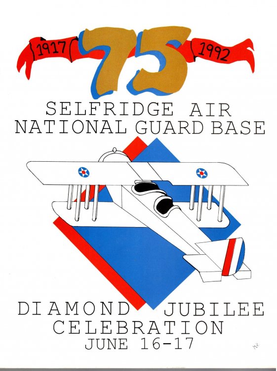 Image for Selfridge Air National Guard Base : Diamond Jubilee Celebration 1917-1992 Selfridge Air National Guard Base : Diamond Jubilee Celebration 1917-1992
