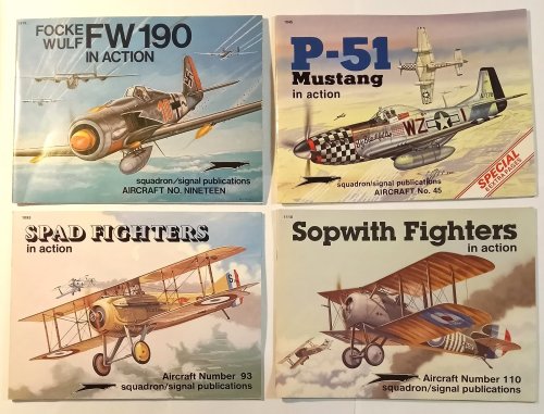 Image for Focke Wulf FW190 in Action : P-51 Mustang, Spad Fighters, Sopwith Fighters Focke Wulf FW190 in Action : P-51 Mustang, Spad Fighters, Sopwith Fighters