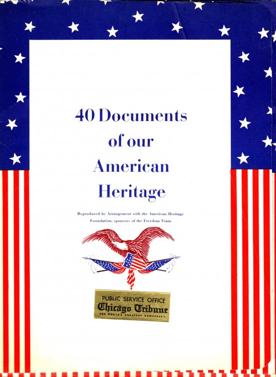 Image for 40 Documents of Our American Heritage 40 Documents of Our American Heritage