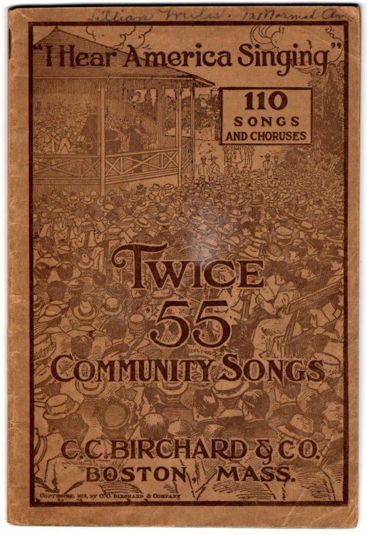 Image for Twice 55 Community Songs : 110 Songs and Choruses, I Hear America Singing Twice 55 Community Songs : 110 Songs and Choruses, I Hear America Singing