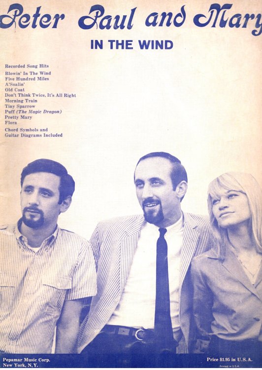 Image for Peter, Paul and Mary in the Wind : album tie-in Peter, Paul and Mary in the Wind : album tie-in
