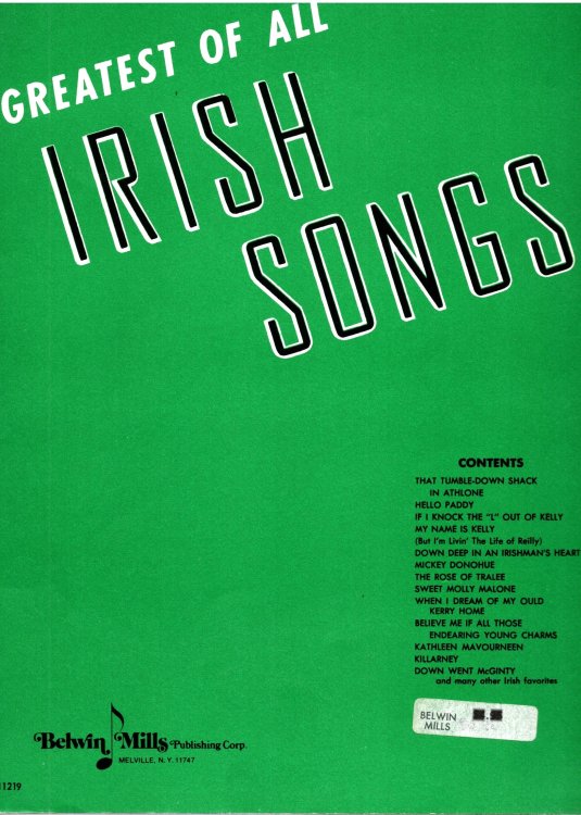 Image for Greatest of all Irish Songs Greatest of all Irish Songs